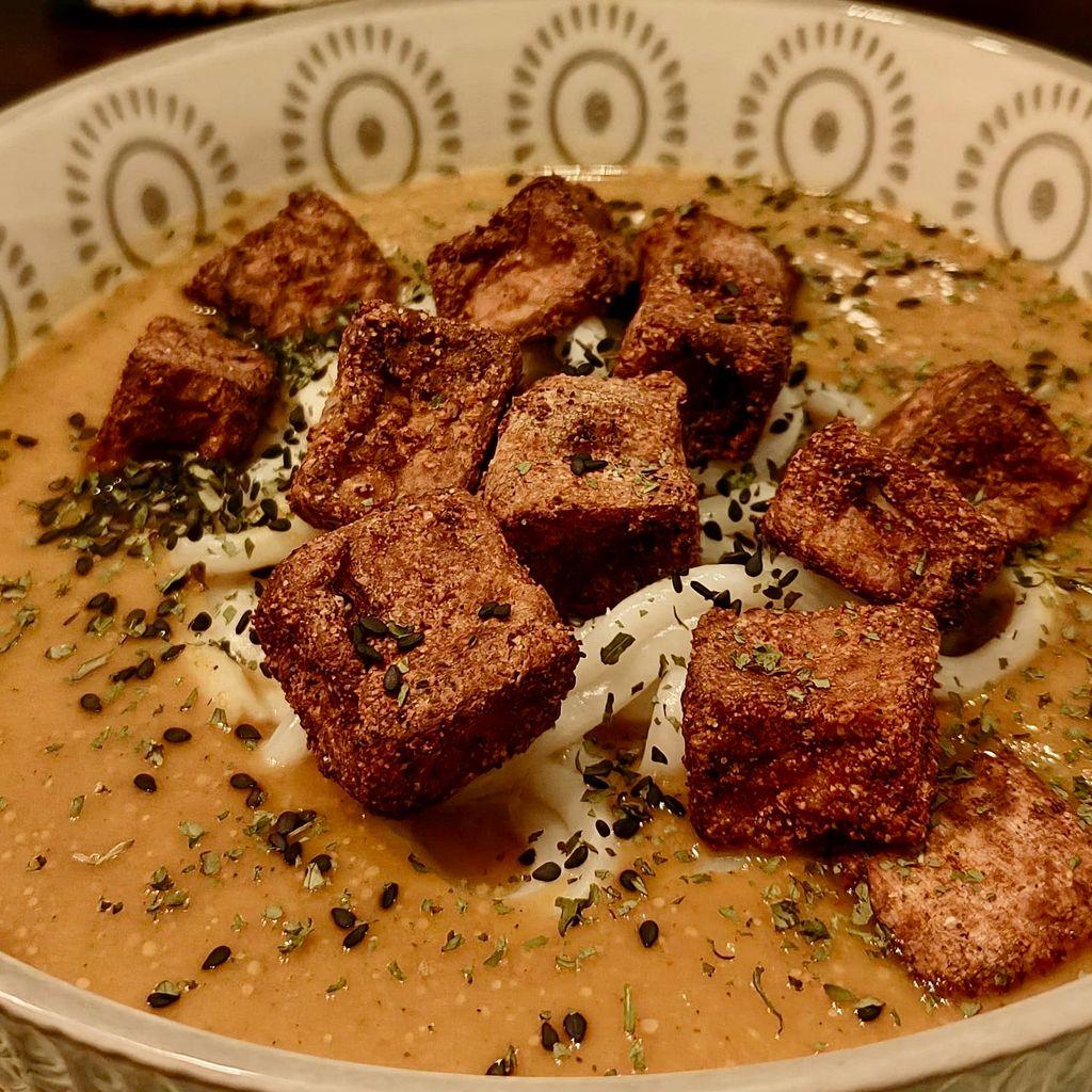 Crispy tofu uit de airfryer